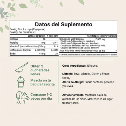 Colágeno Multi - Péptidos - Official CRWN