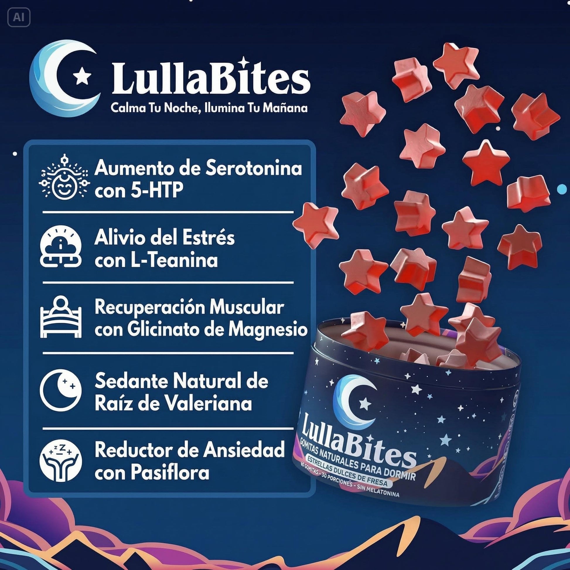 Gomitas Naturales Para Dormir - Official CRWN