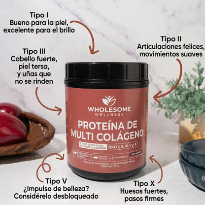 Proteína de Multi Colágeno - Official CRWN