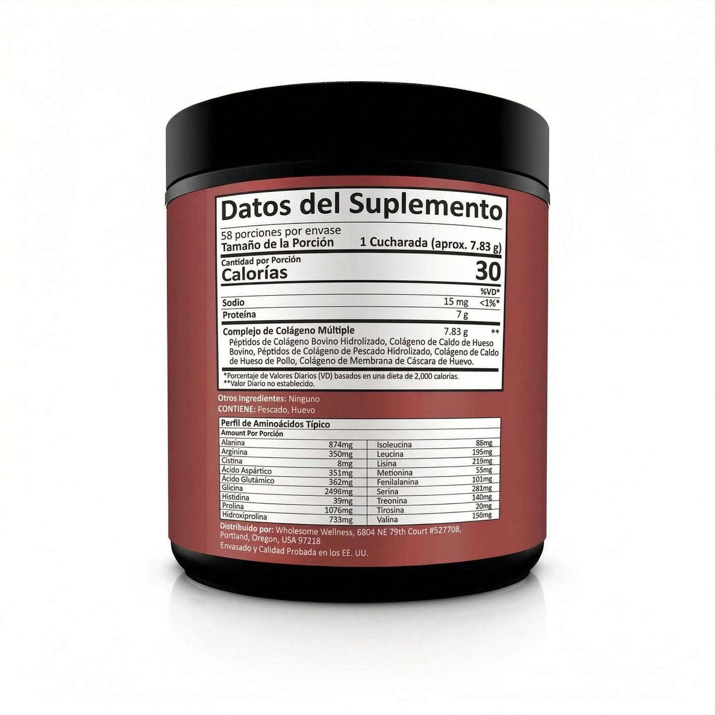 Proteína de Multi Colágeno - Official CRWN