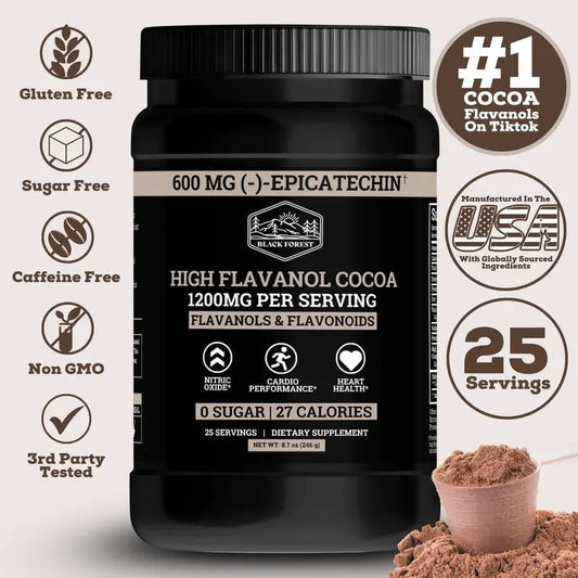Supercharged Cocoa Flavanols + Flavonoids 1200MG