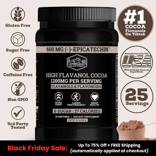 Supercharged Cocoa Flavanols + Flavonoids 1200MG - Official CRWN