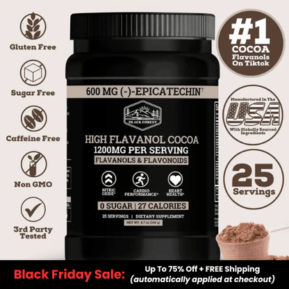 Supercharged Cocoa Flavanols + Flavonoids 1200MG - Official CRWN