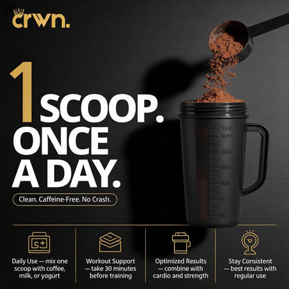TryCrwn Cocoa Flavanols + Flavonoids - Official CRWN